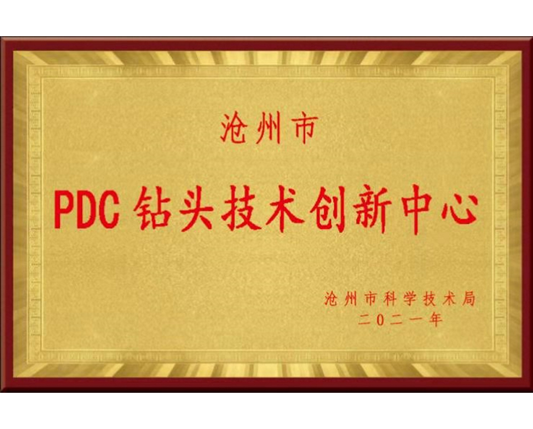 沧州市PDC钻头技术创新中心